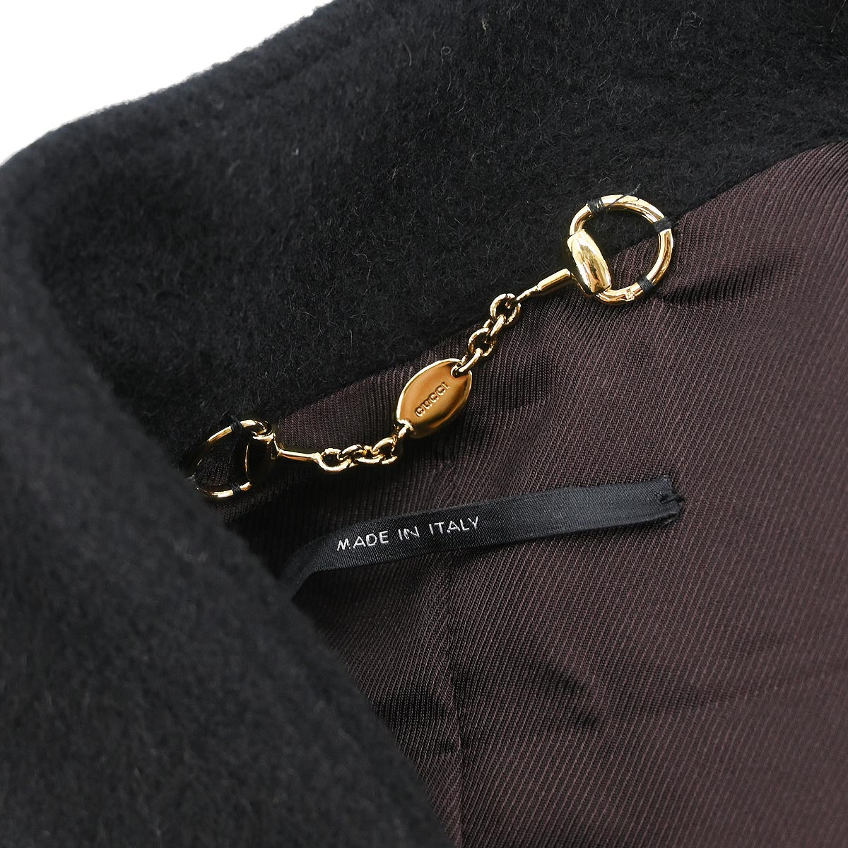 Gucci Zip Up Coat Black #40