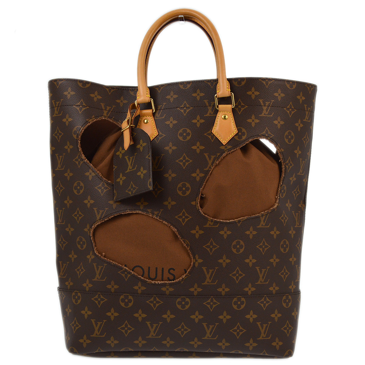 Louis Vuitton x Comme des Garcons Bag With Holes Tote Bag M40279