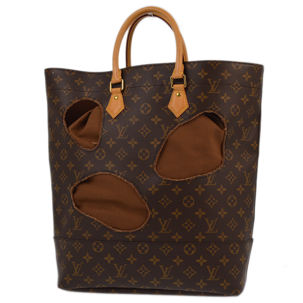 Louis Vuitton x Comme des Garcons Bag With Holes Tote Bag M40279