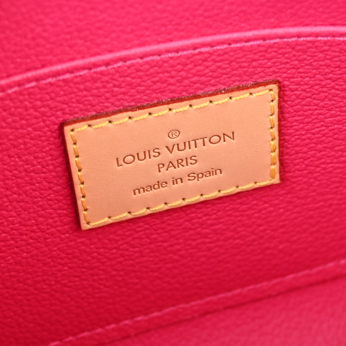 Louis Vuitton 2012 Black Monogram Multicolor Pochette Cosmetic M47355