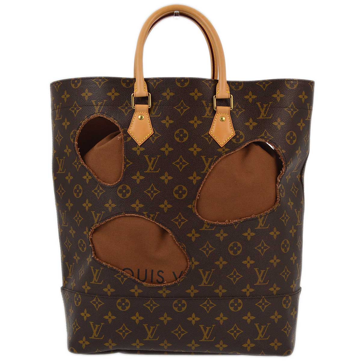 Louis Vuitton x Comme des Garcons Bag With Holes Tote Bag M40279