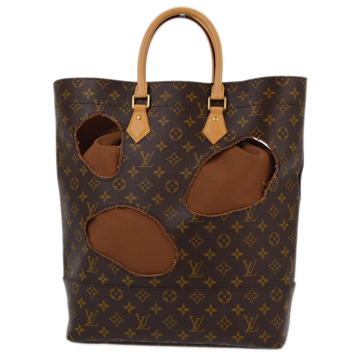 Louis Vuitton x Comme des Garcons Bag With Holes Tote Bag M40279