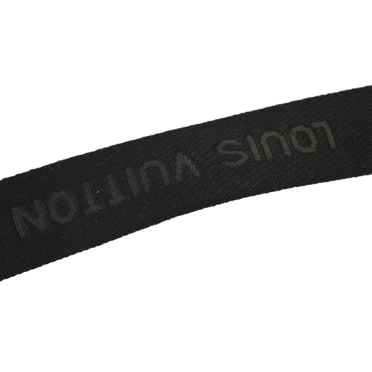 Louis Vuitton Black Ceinture Buckle Belt M9801 #85/34 Small Good