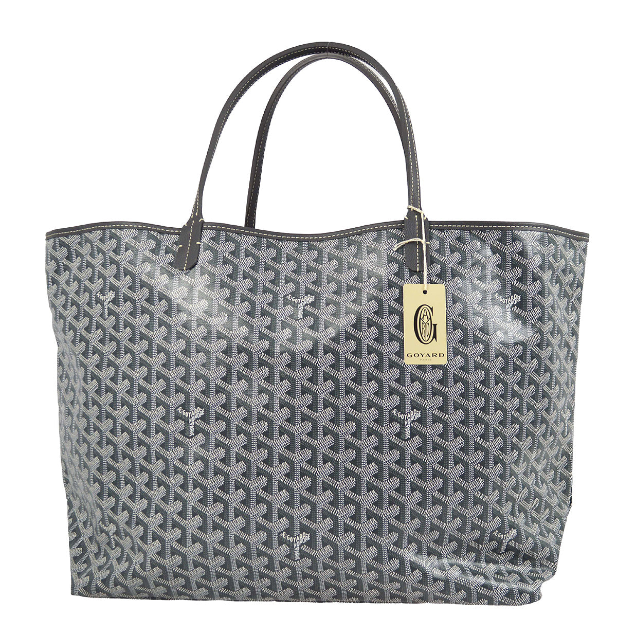 Goyard Gray St. Louis GM Tote Handbag
