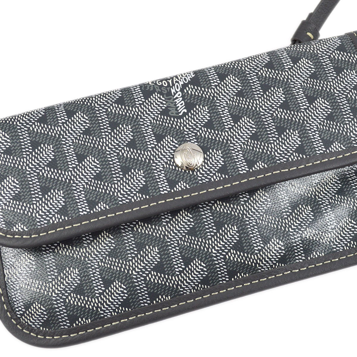 Goyard Gray St. Louis GM Tote Handbag