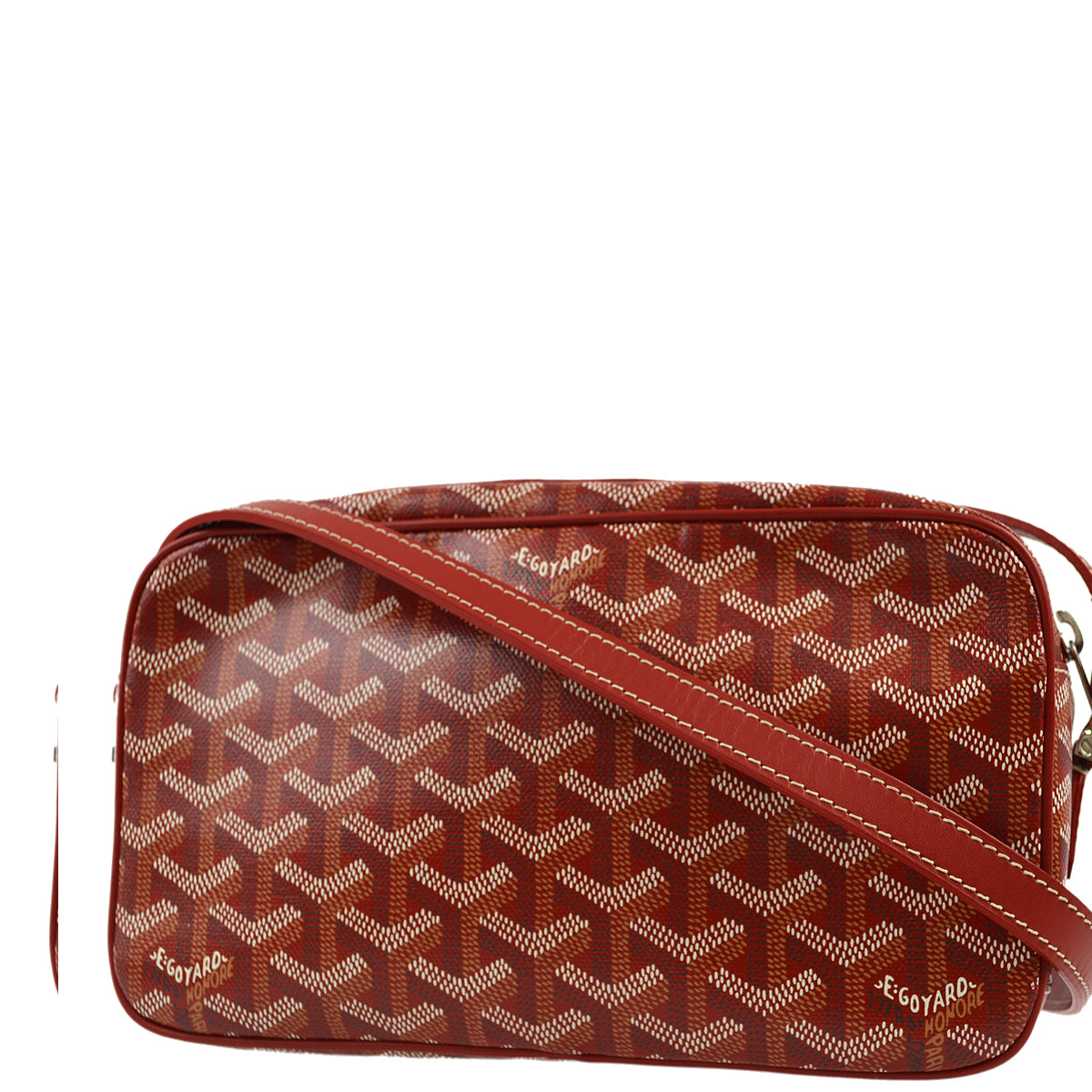 Goyard Red Sac Cap Vert PM Shoulder Bag