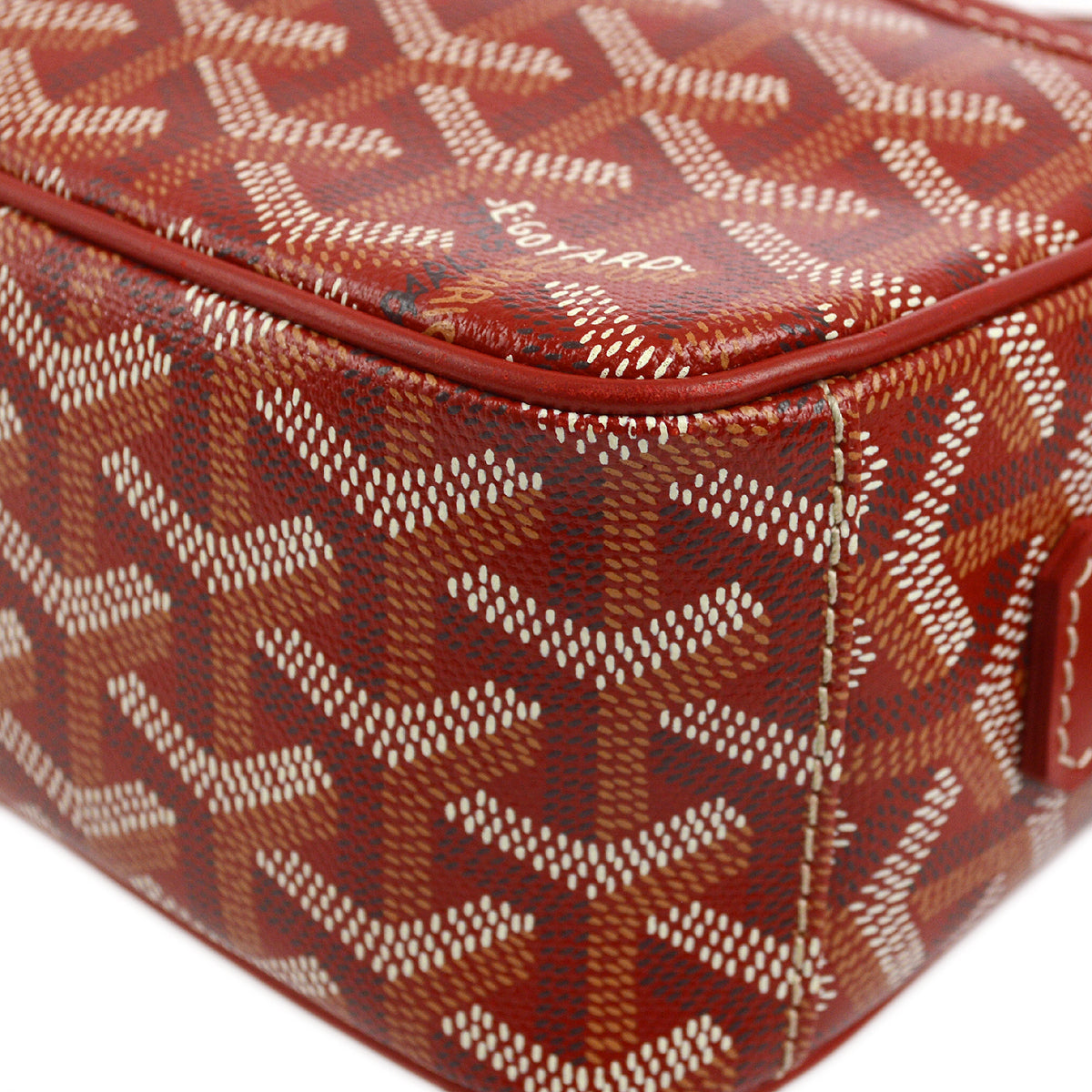 Goyard Red Sac Cap Vert PM Shoulder Bag