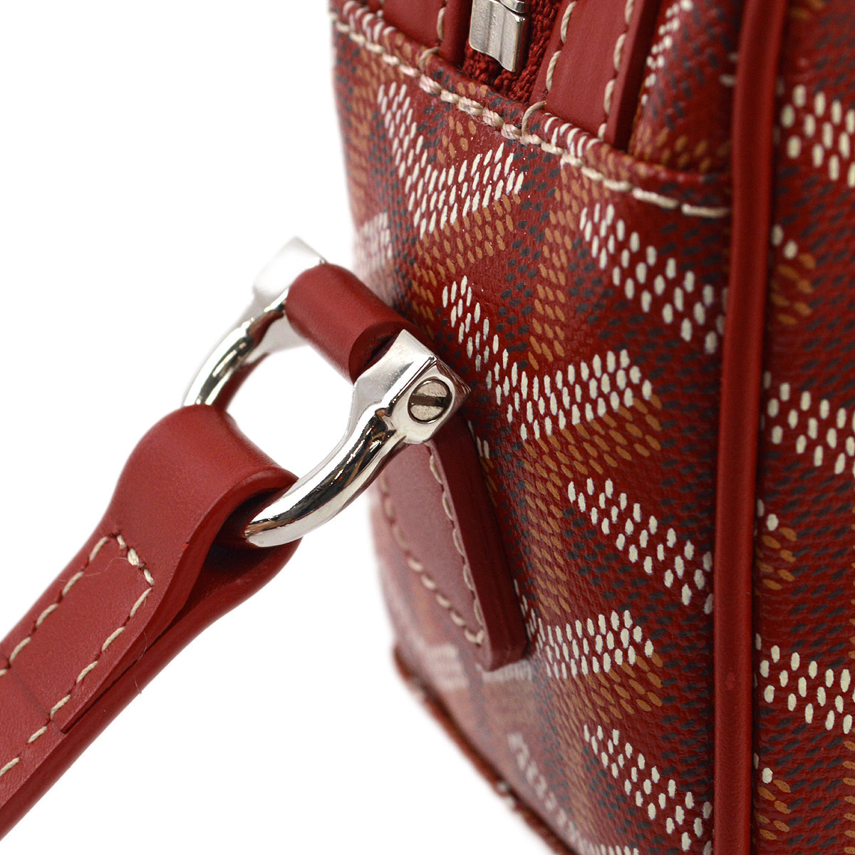 Goyard Red Sac Cap Vert PM Shoulder Bag