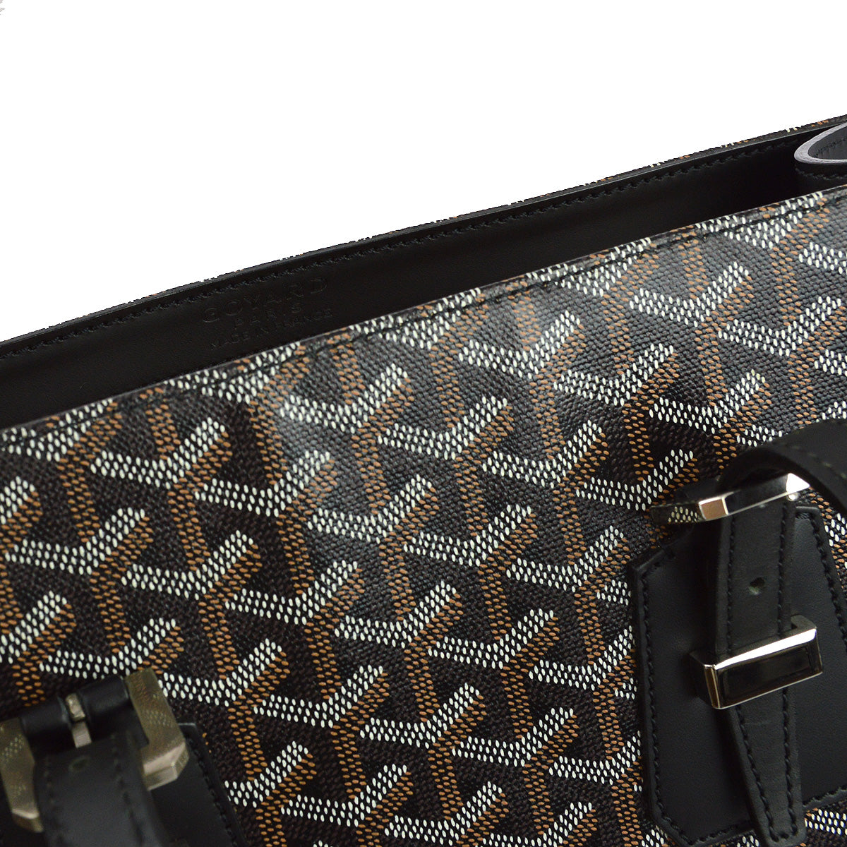 Goyard Black Comores PM Tote Handbag