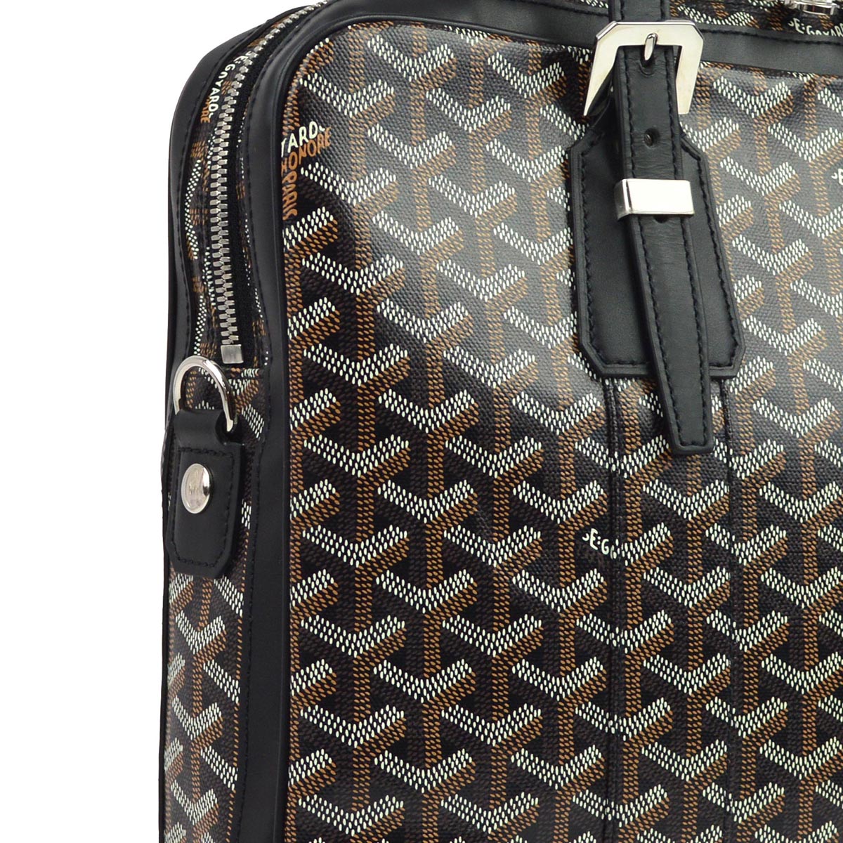 Goyard Black Ambassade PM Briefcase Business Handbag