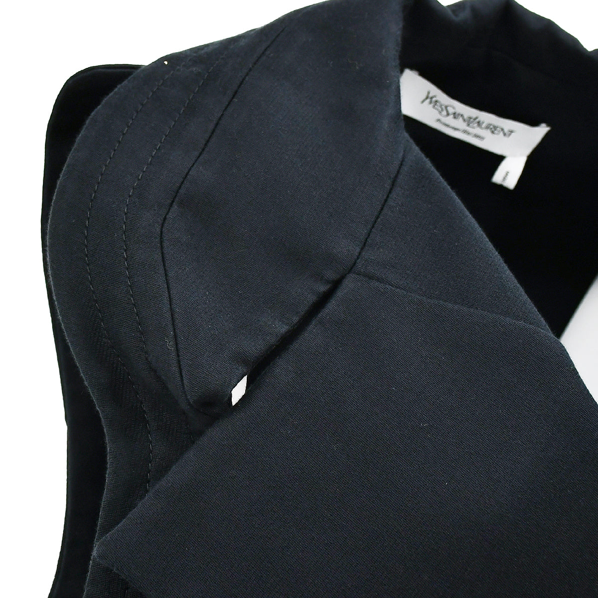 Yves Saint Laurent Sleeveless Jacket Black #F42
