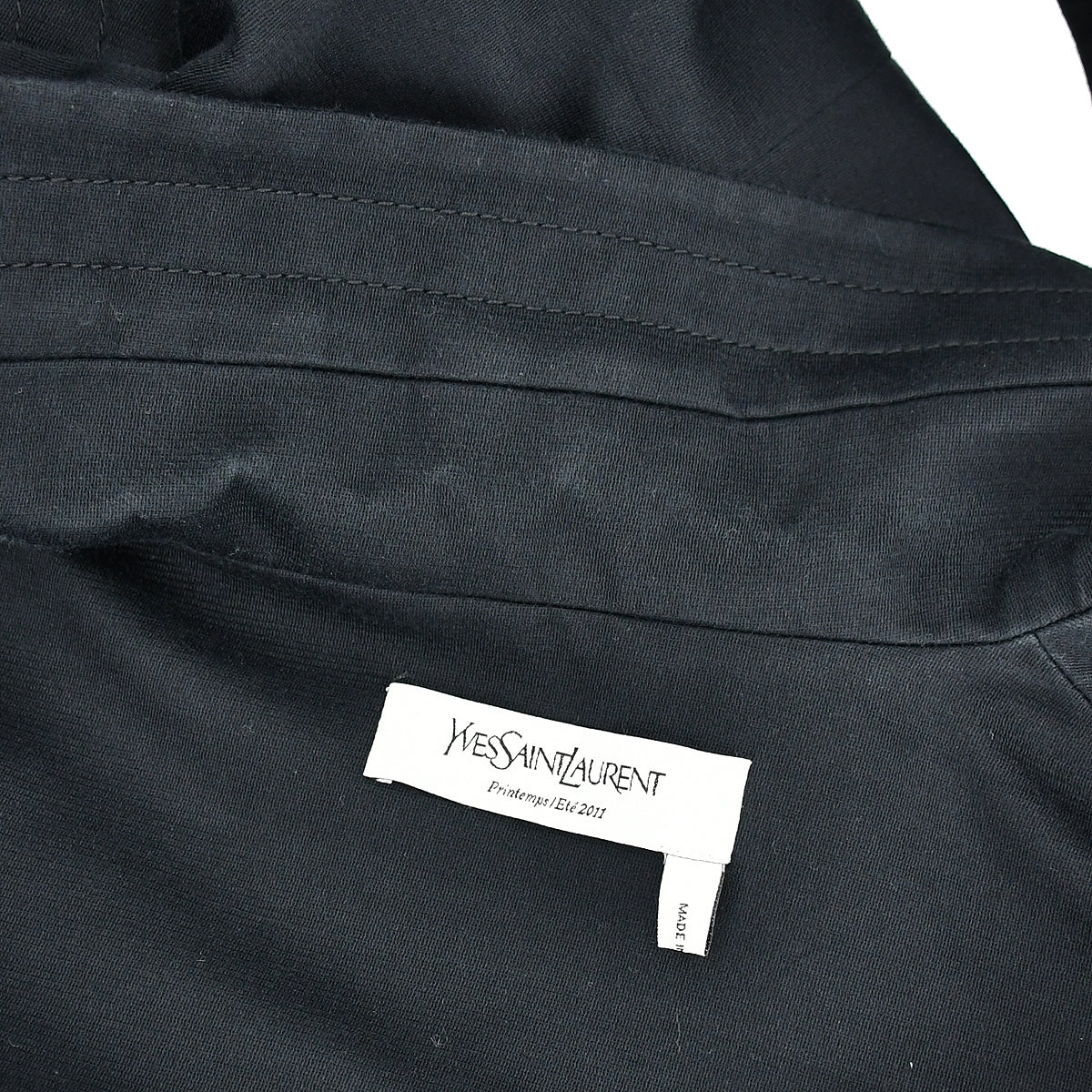 Yves Saint Laurent Sleeveless Jacket Black #F42