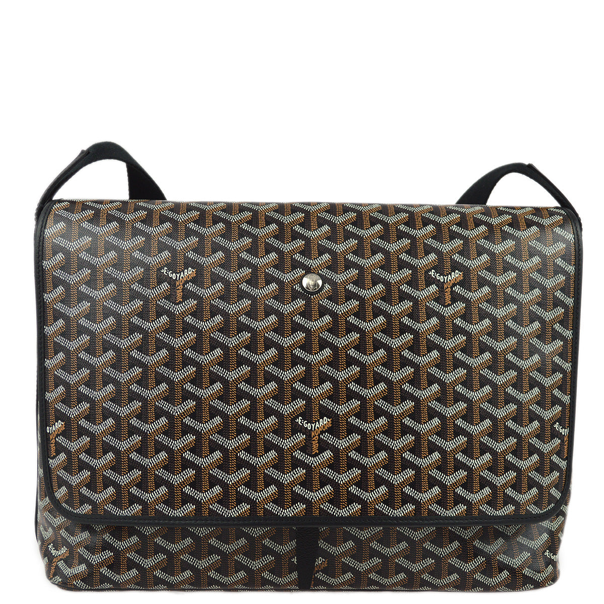 Goyard 2023 Black Capetien MM Messenger Bag