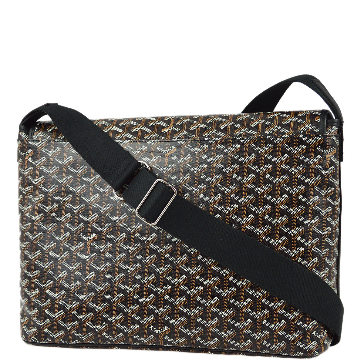 Goyard 2023 Black Capetien MM Messenger Bag