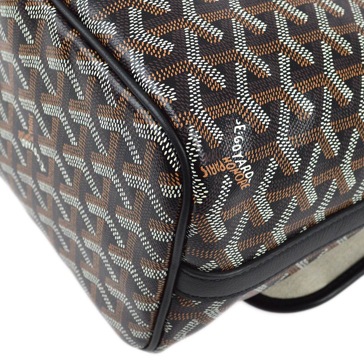 Goyard Black Capetien MM Messenger Bag