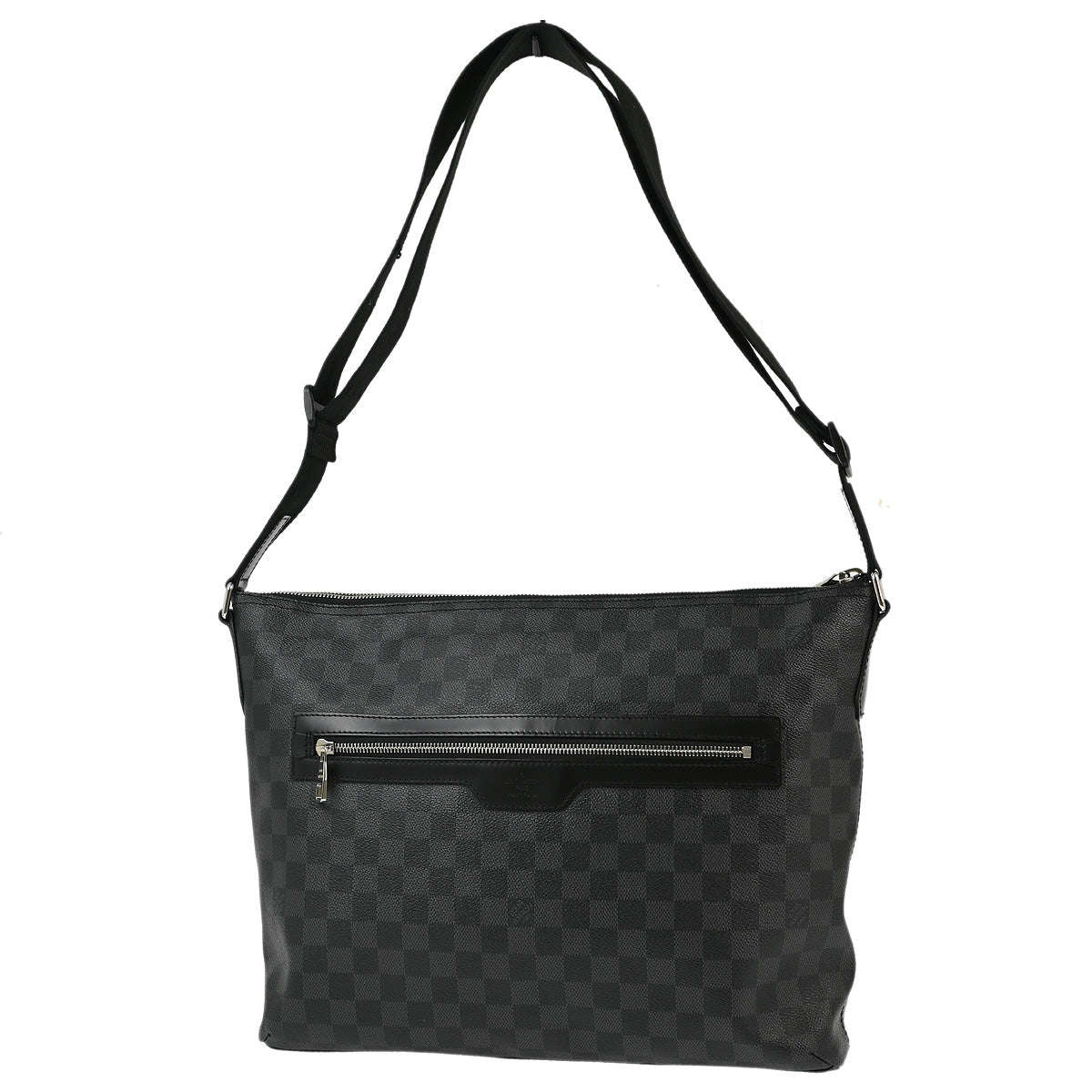 Louis Vuitton 2012 Damier Graphite Mick MM Shoulder Bag N41106