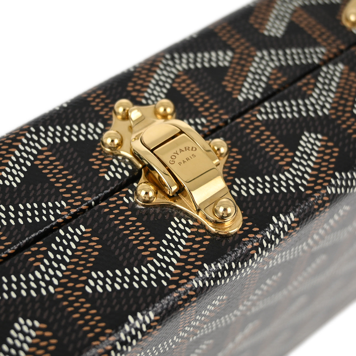 Goyard Brown Minaudiere Trunk Bag Shoulder Bag