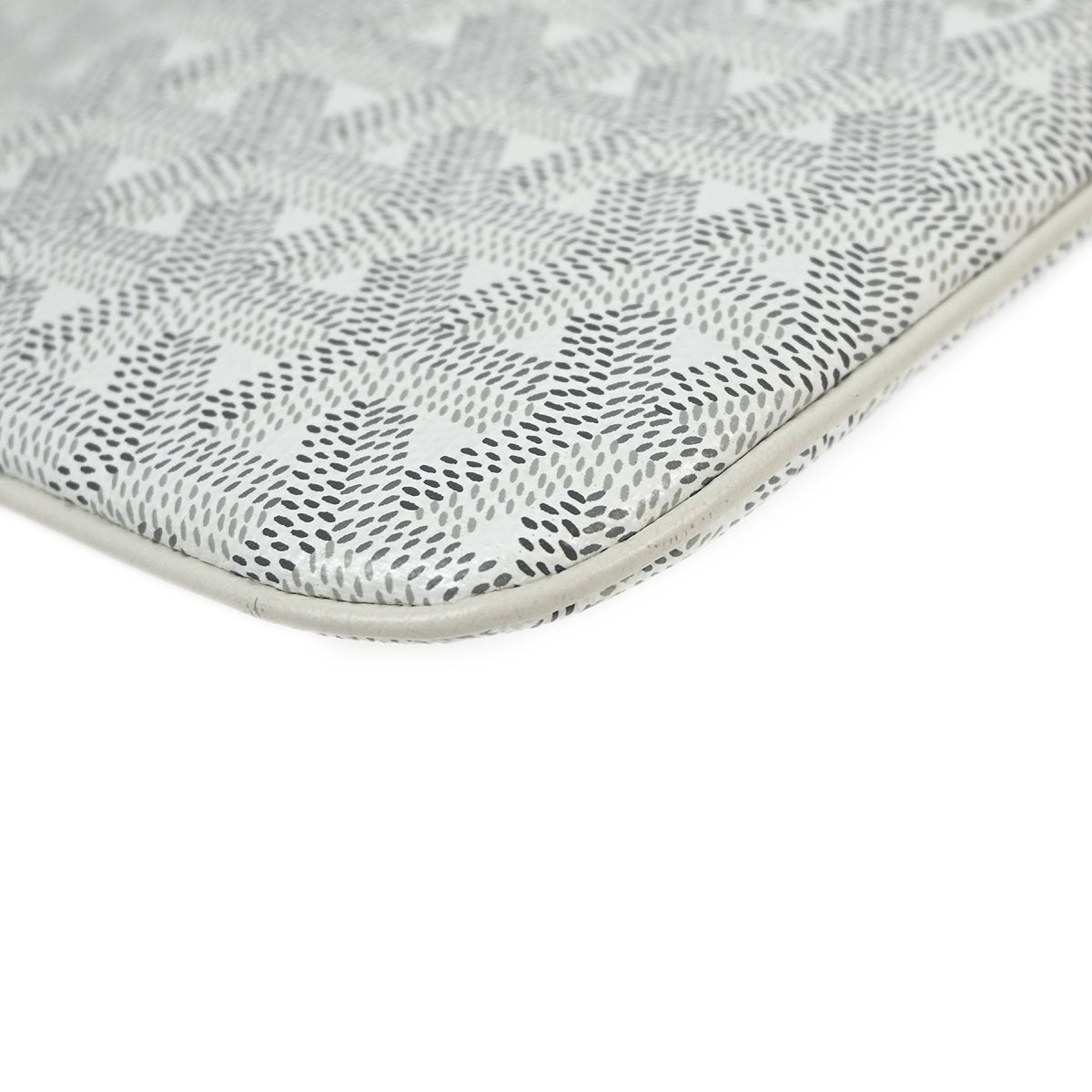 Goyard White Senat GM Clutch Bag