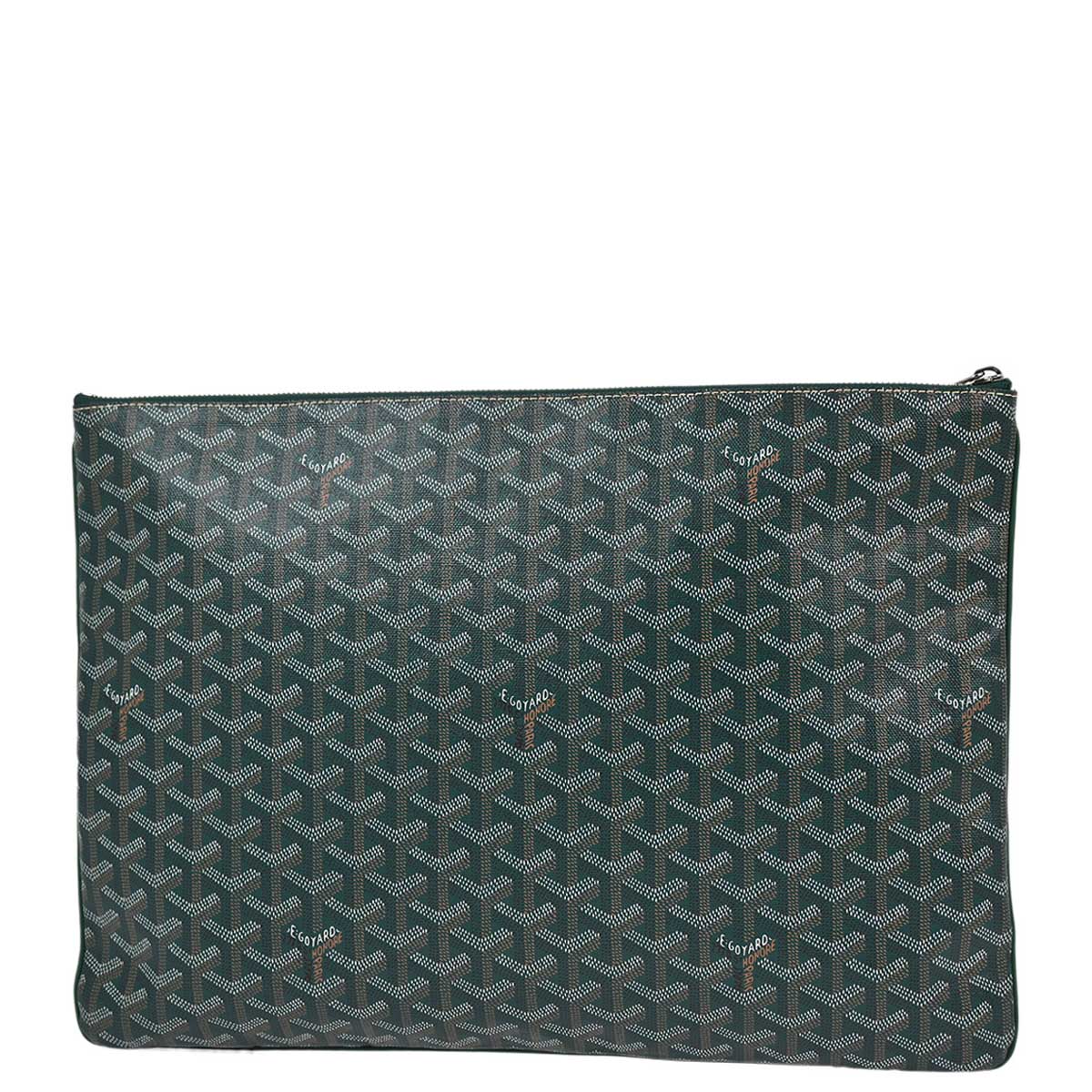 Goyard Green Senat GM Clutch Bag