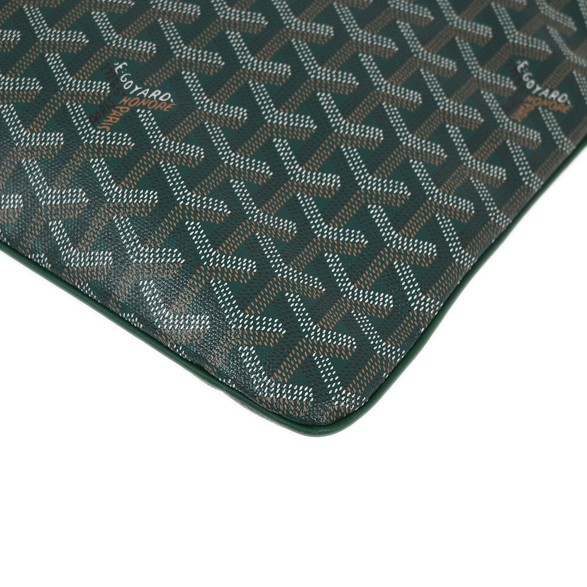 Goyard Green Senat GM Clutch Bag