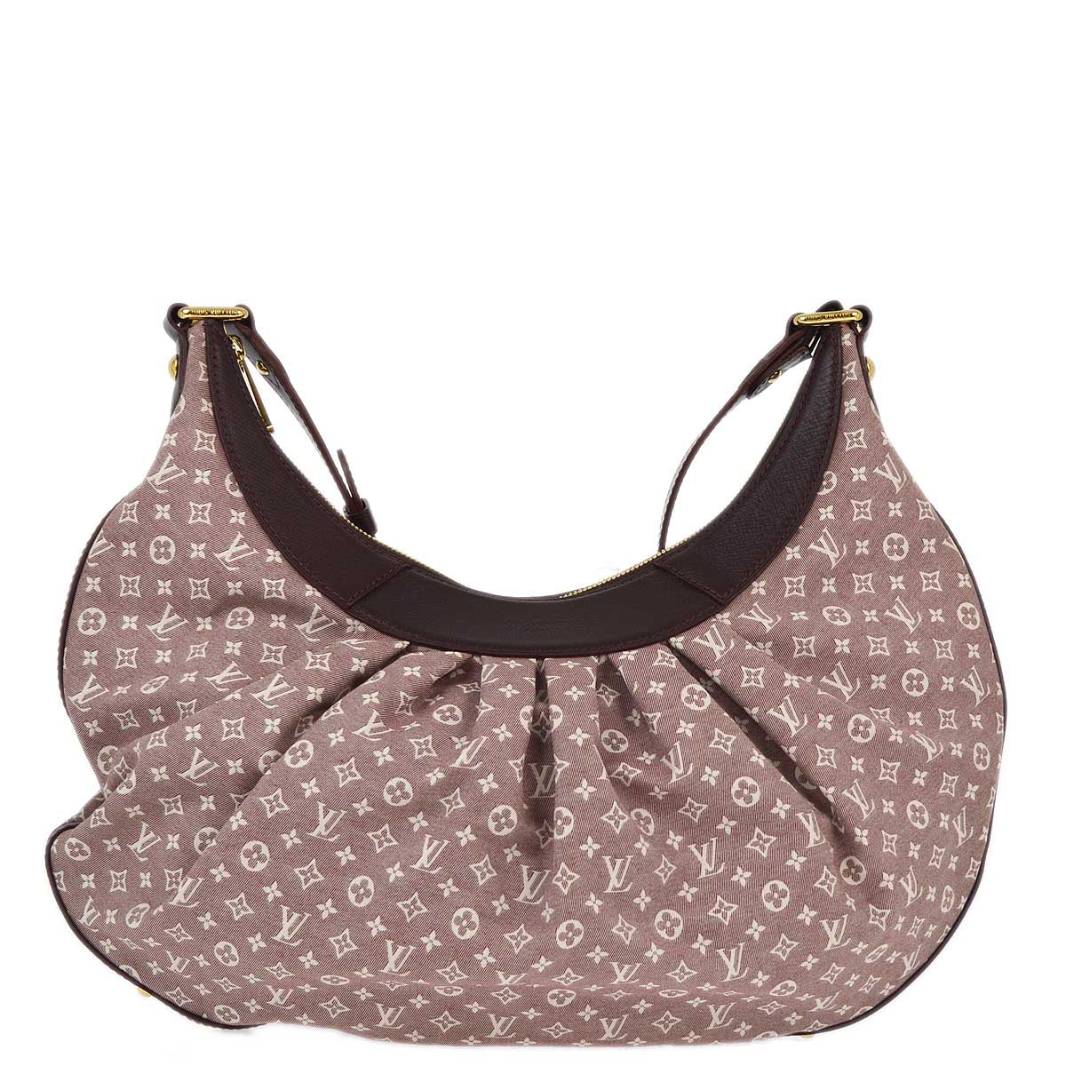 Louis Vuitton 2010 Bordeaux Monogram Idylle Rhapsody MM Hobo M40405