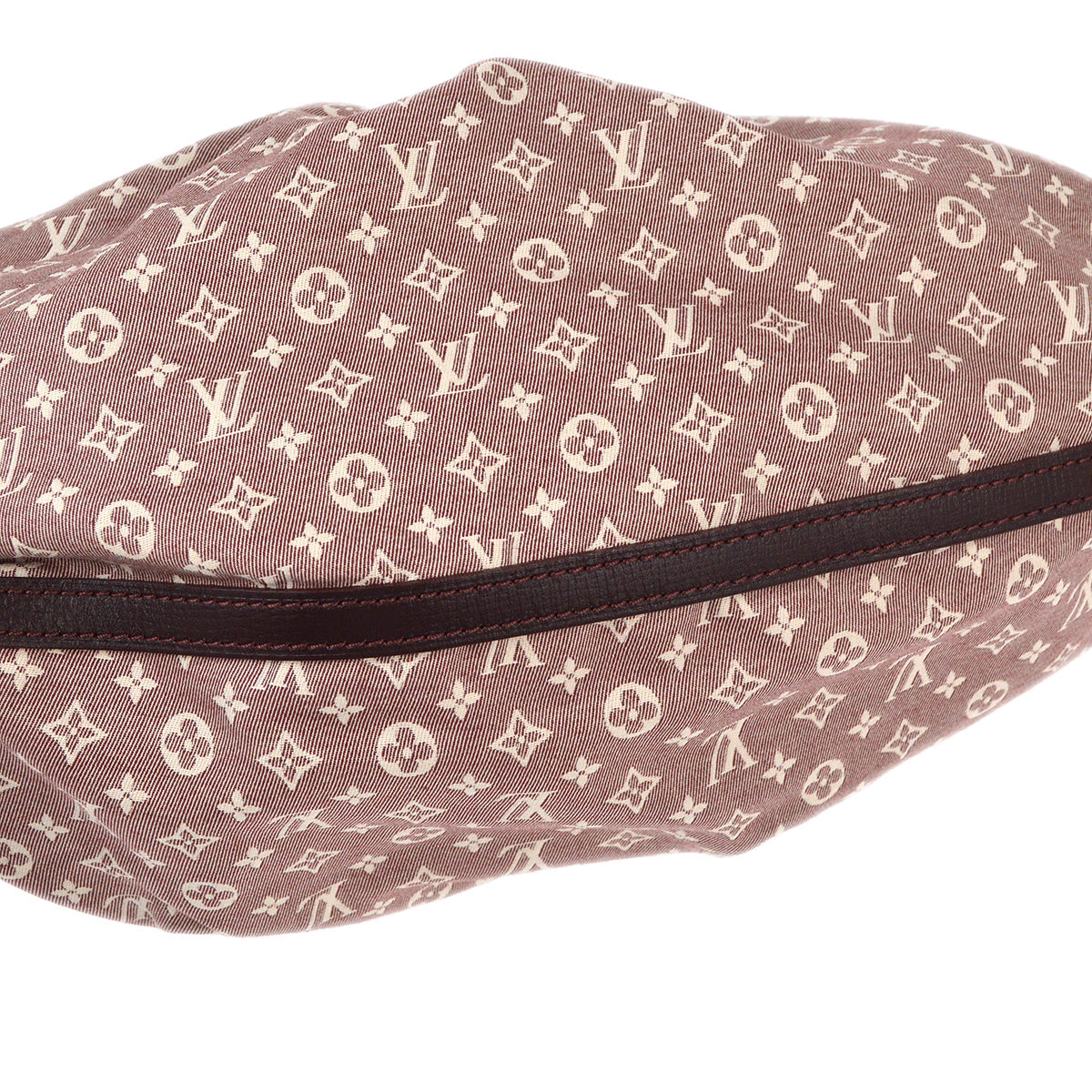 Louis Vuitton 2010 Bordeaux Monogram Idylle Rhapsody MM Hobo M40405