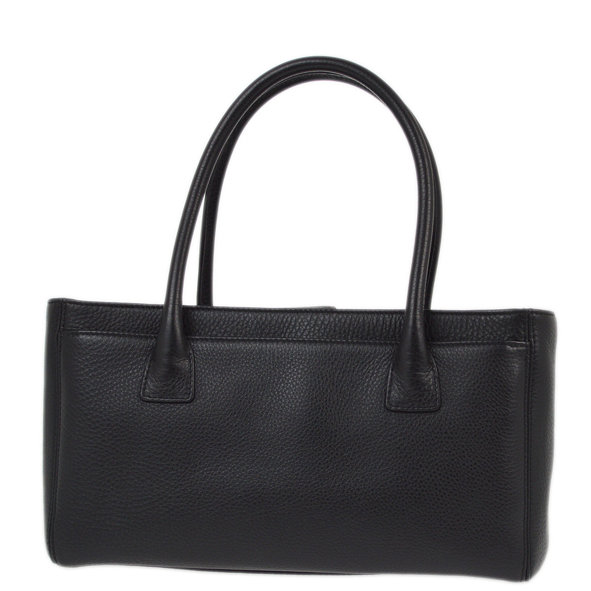 Chanel 2014 Black Calfskin Executive Tote Handbag