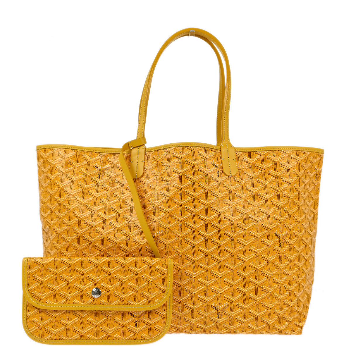 Goyard Yellow Saint Louis PM Tote Handbag
