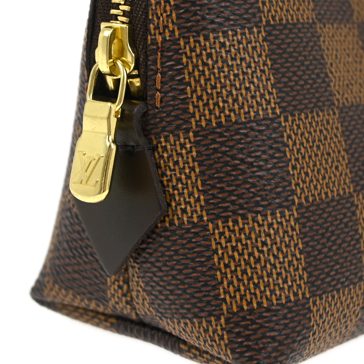 Louis Vuitton 2011 Damier Pochette Cosmetic Pouch Bag N47516