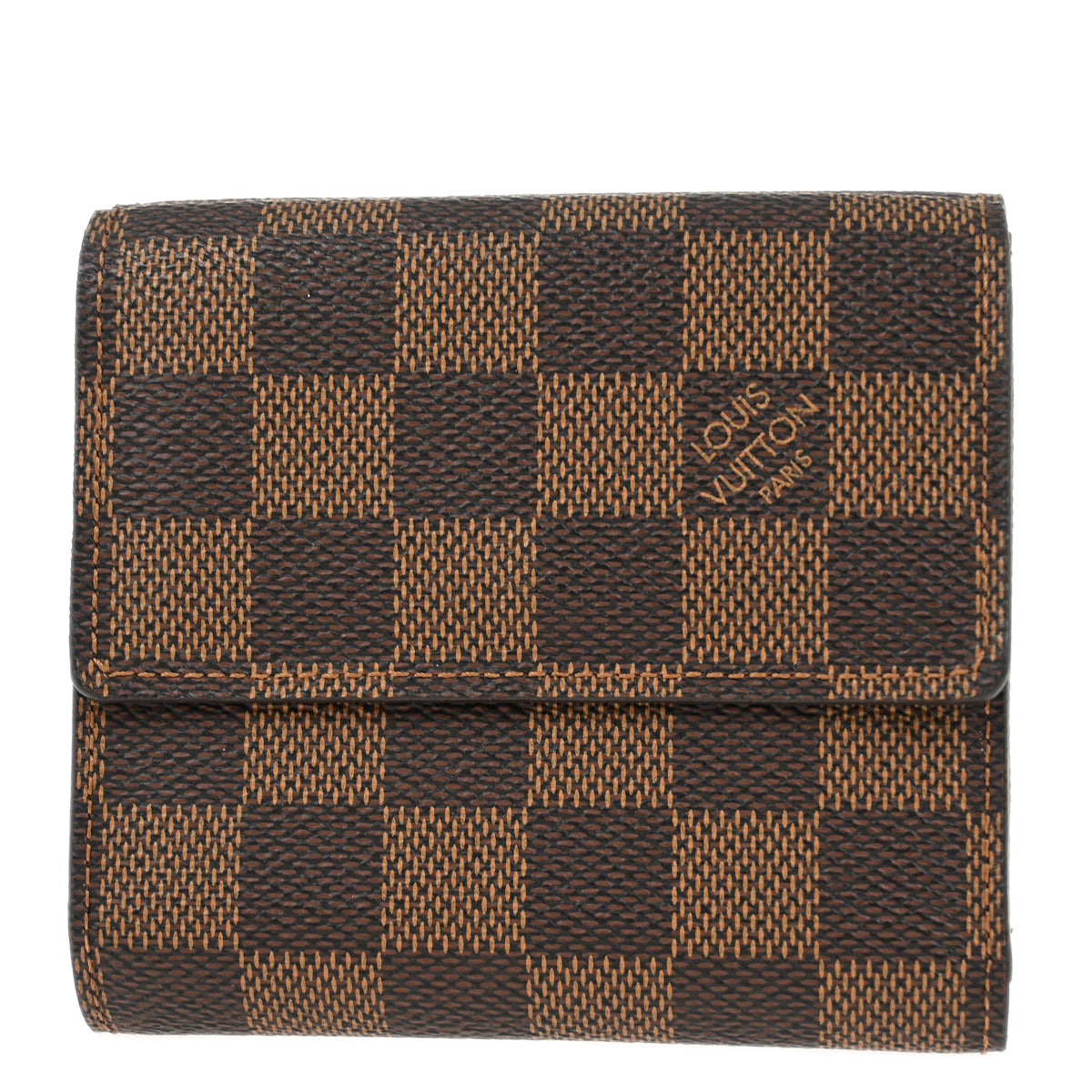 Louis Vuitton 2013 Damier Portefeuille Elise Bifold Wallet N61654