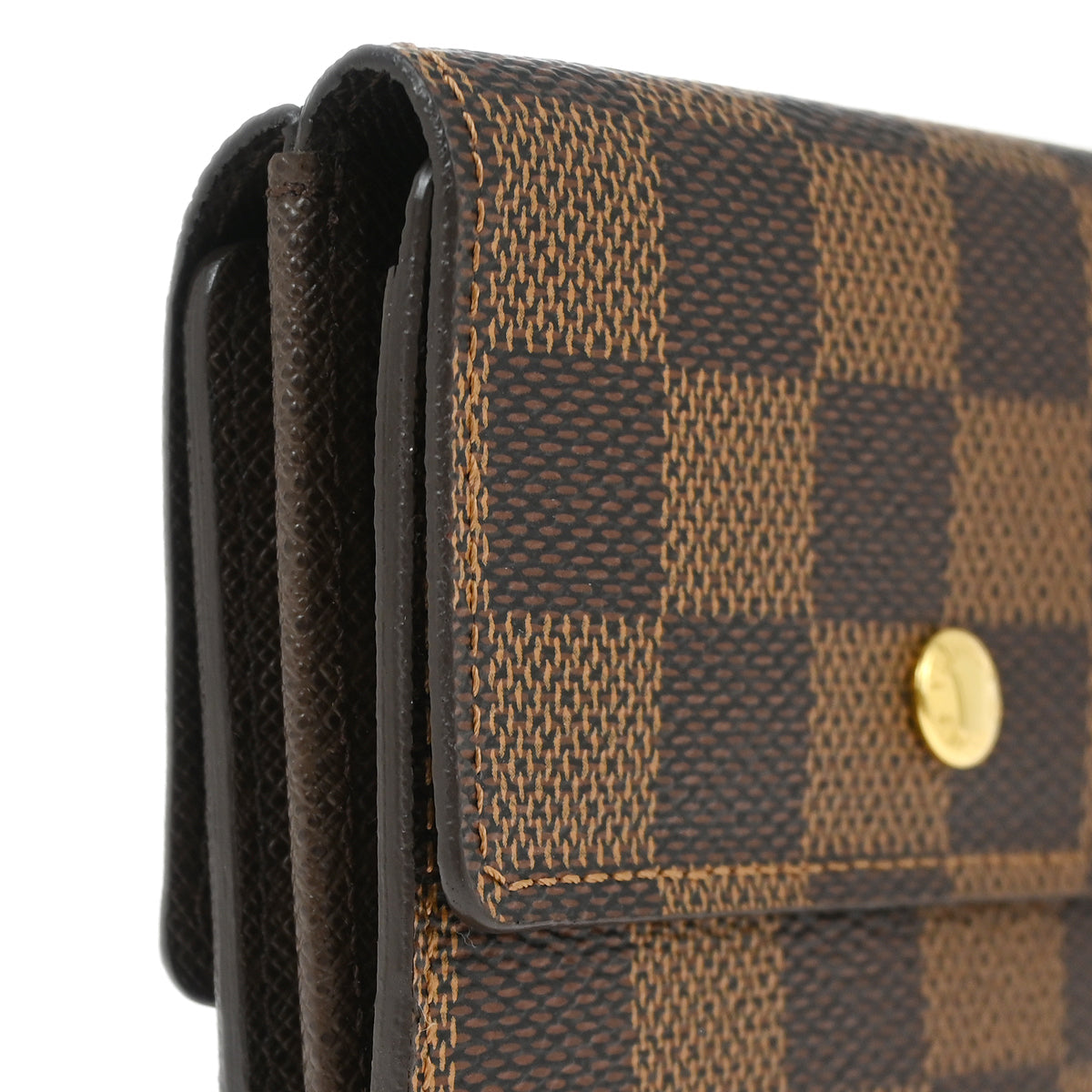 Louis Vuitton 2013 Damier Portefeuille Elise Bifold Wallet N61654