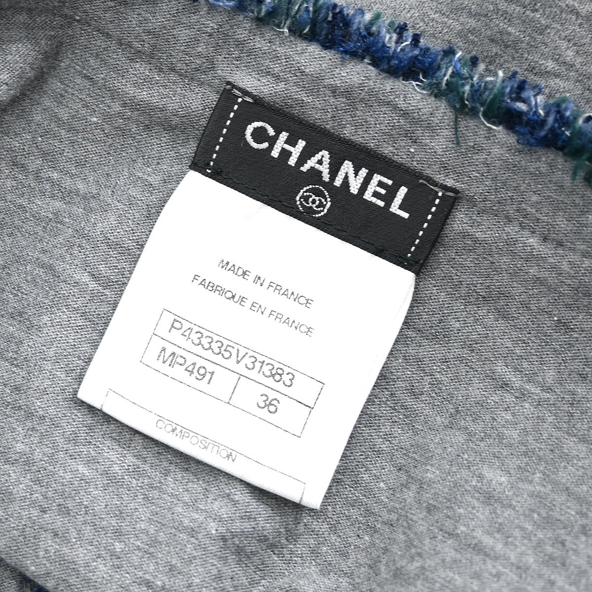 Chanel 2012 Sleeveless Top Gray #36