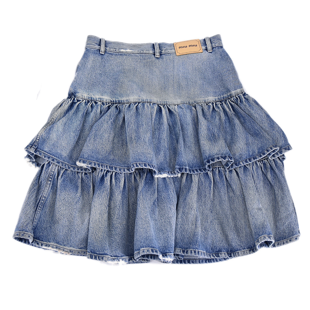 Miu Miu Denim Skirt Blue #42