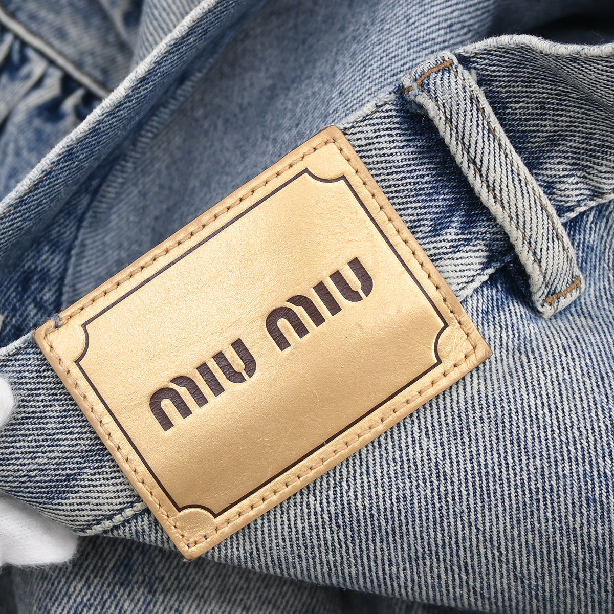 Miu Miu Denim Skirt Blue #42