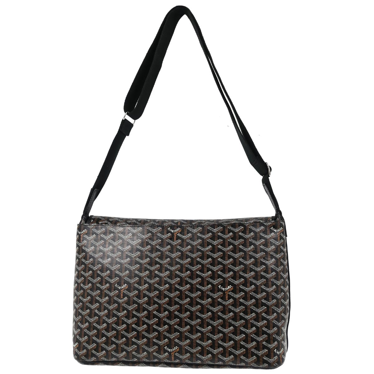 Goyard Black Capetien MM Messenger Shoulder Bag