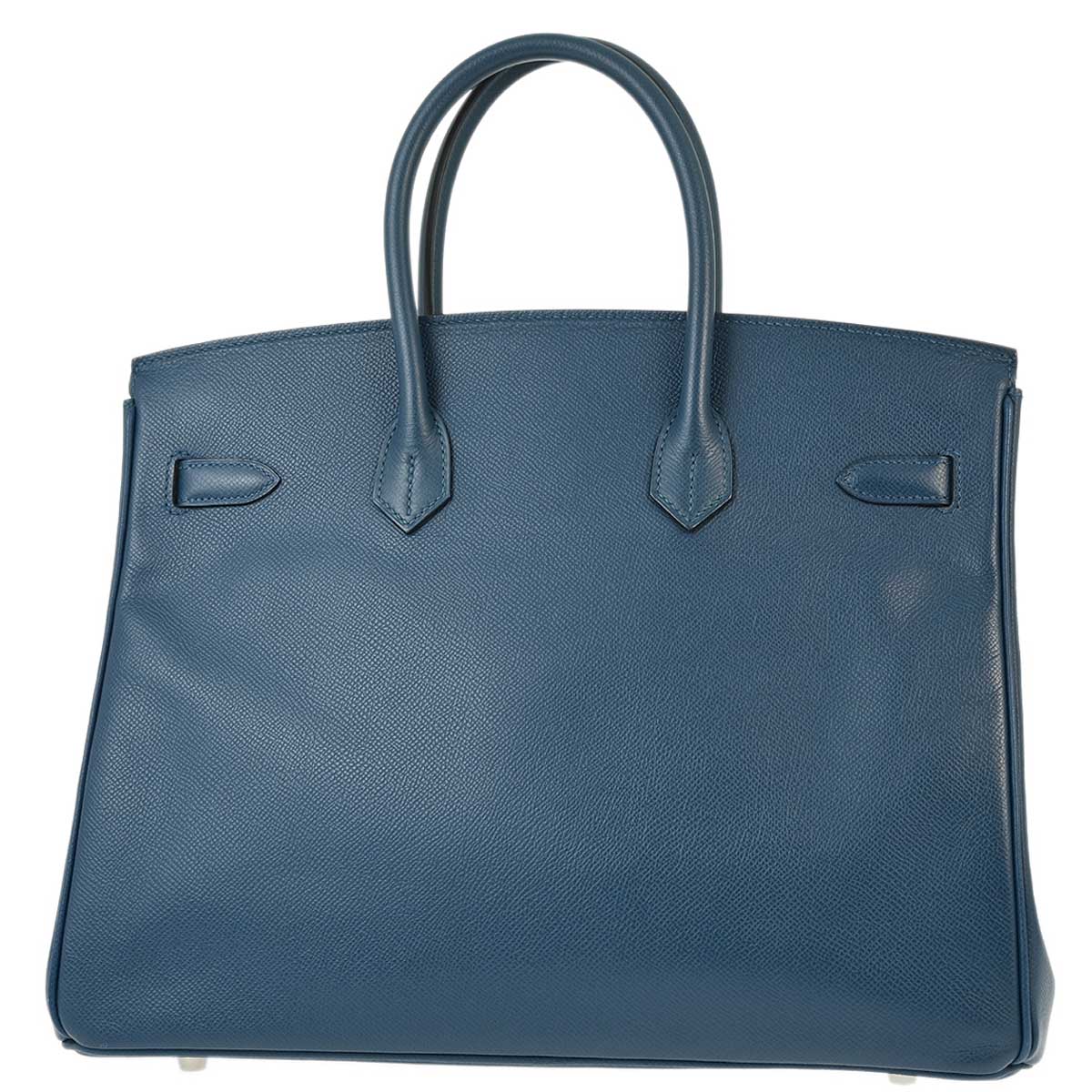 Hermes 2011 Blue Epsom Birkin 35 Handbag