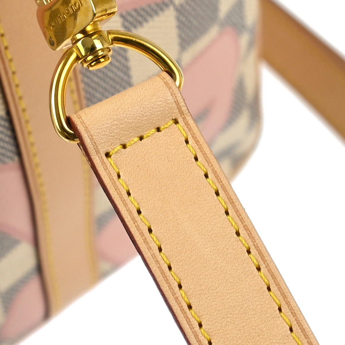 Louis Vuitton 2017 Damier Azur Speedy Bandouliere 30 Duffle Bag N41052