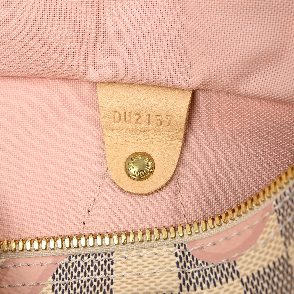 Louis Vuitton 2017 Damier Azur Speedy Bandouliere 30 Duffle Bag N41052