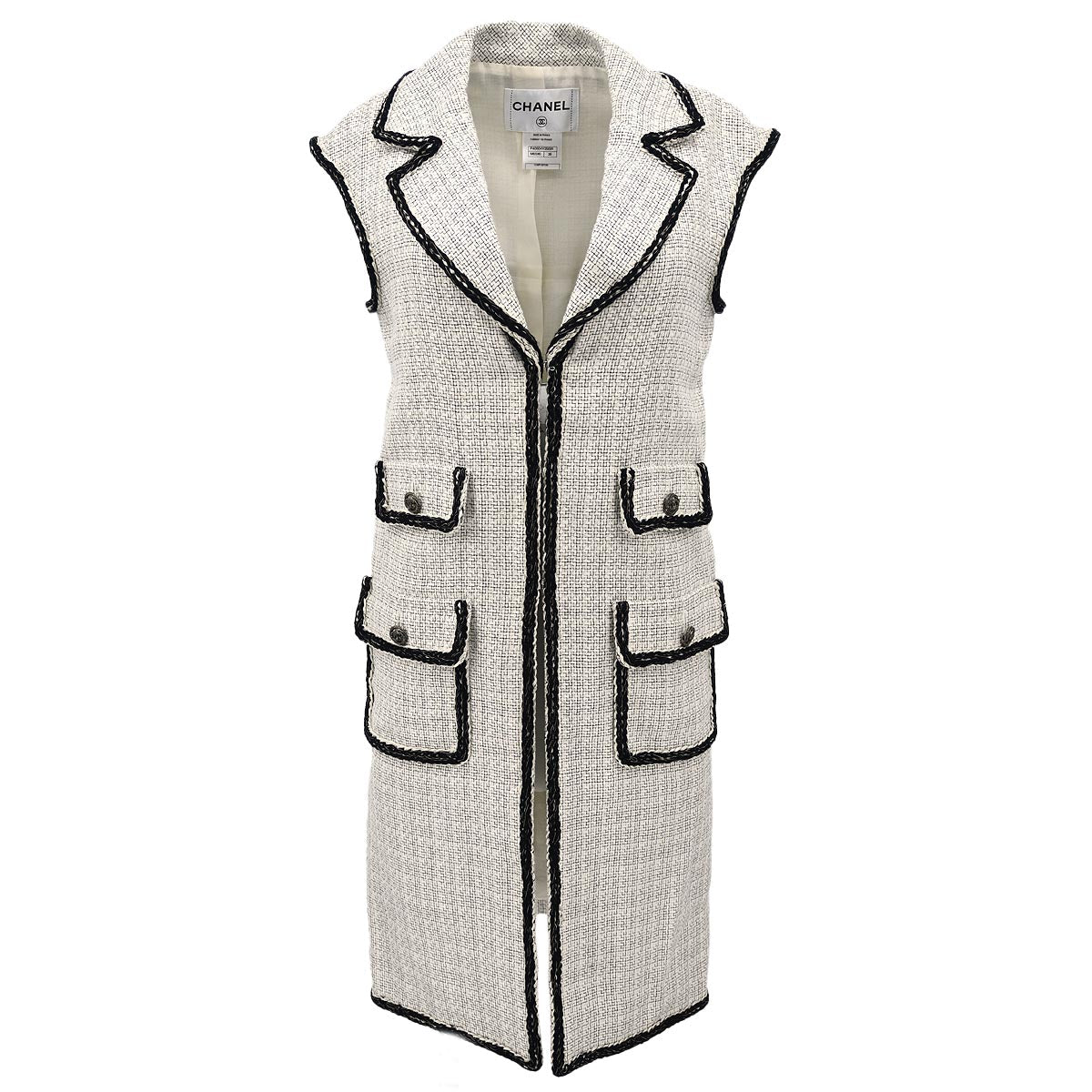 Chanel 2010 Tweed Gilet #36