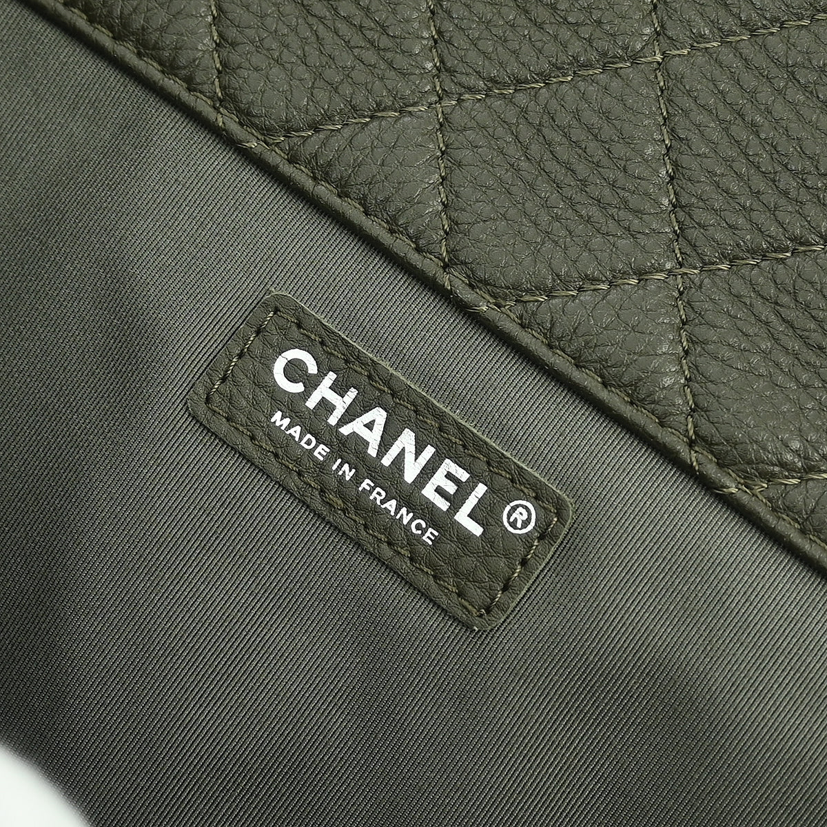 Chanel Gray Calfskin XXL Single Flap Shoulder Bag