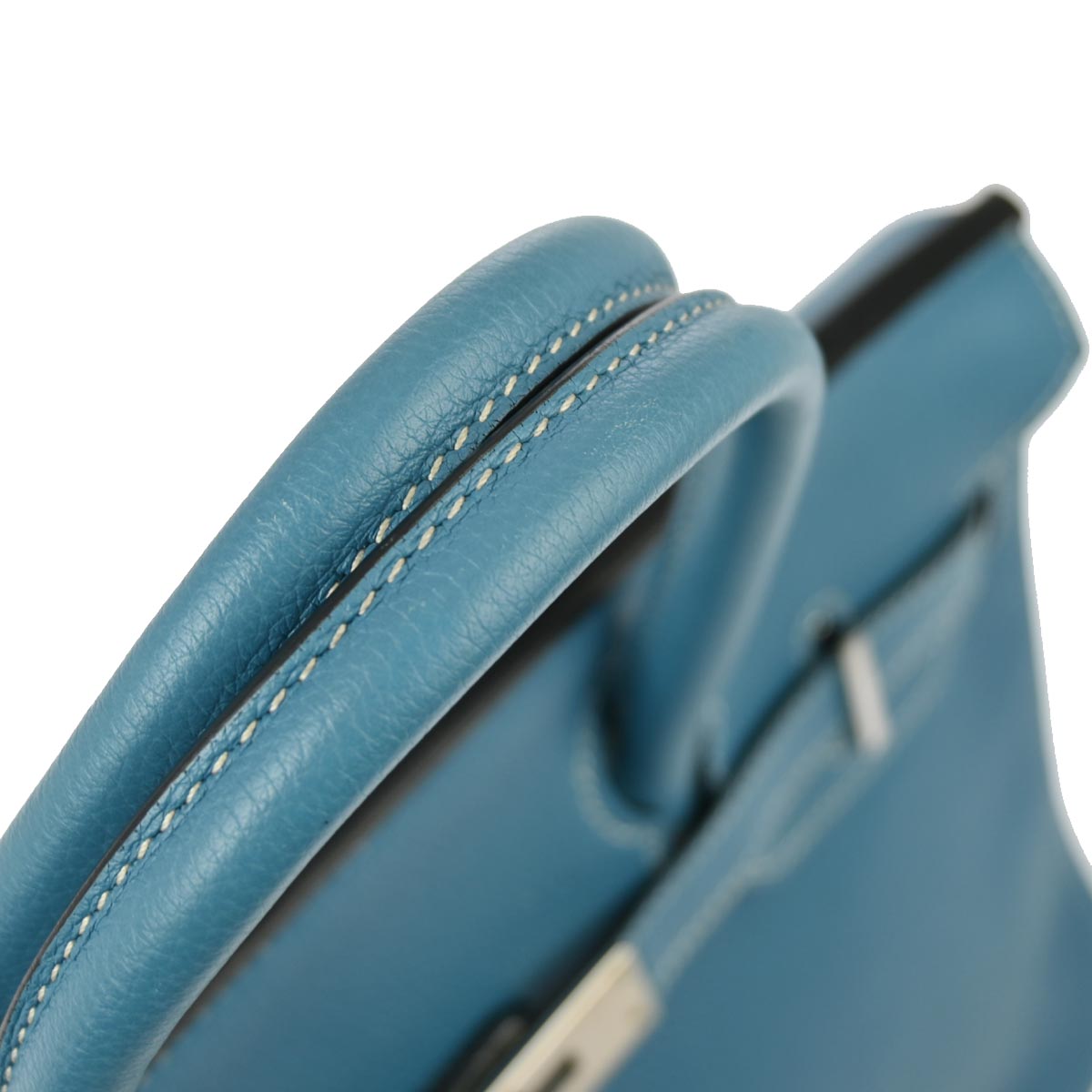 Hermes 2010 Blue Jean Togo Birkin 30 Handbag