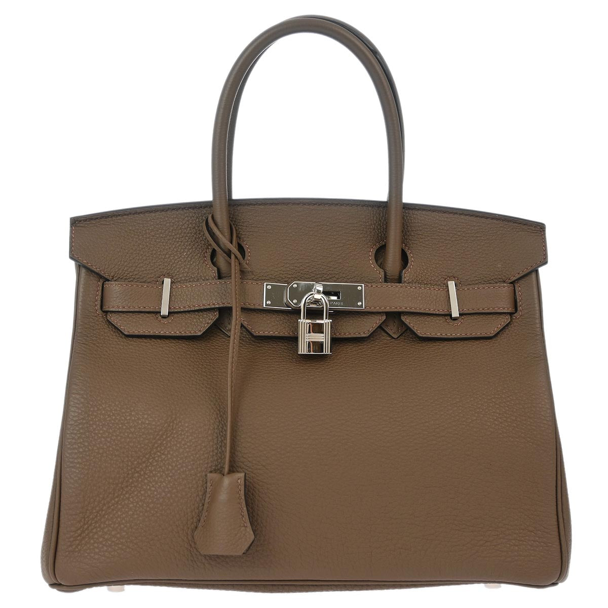 Hermes 2013 Taupe Togo Birkin 30 Handbag