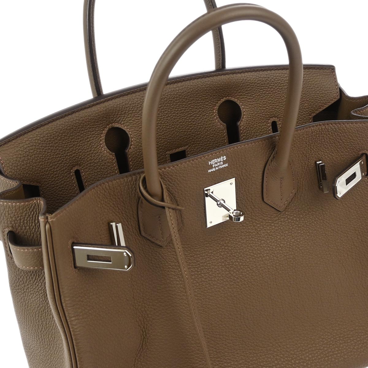 Hermes 2013 Taupe Togo Birkin 30 Handbag