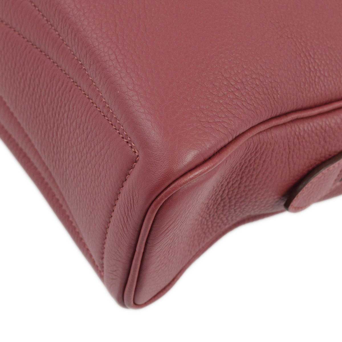 Hermes 2011 Bois De Rose Taurillon Clemence Victoria Elan 38 Handbag