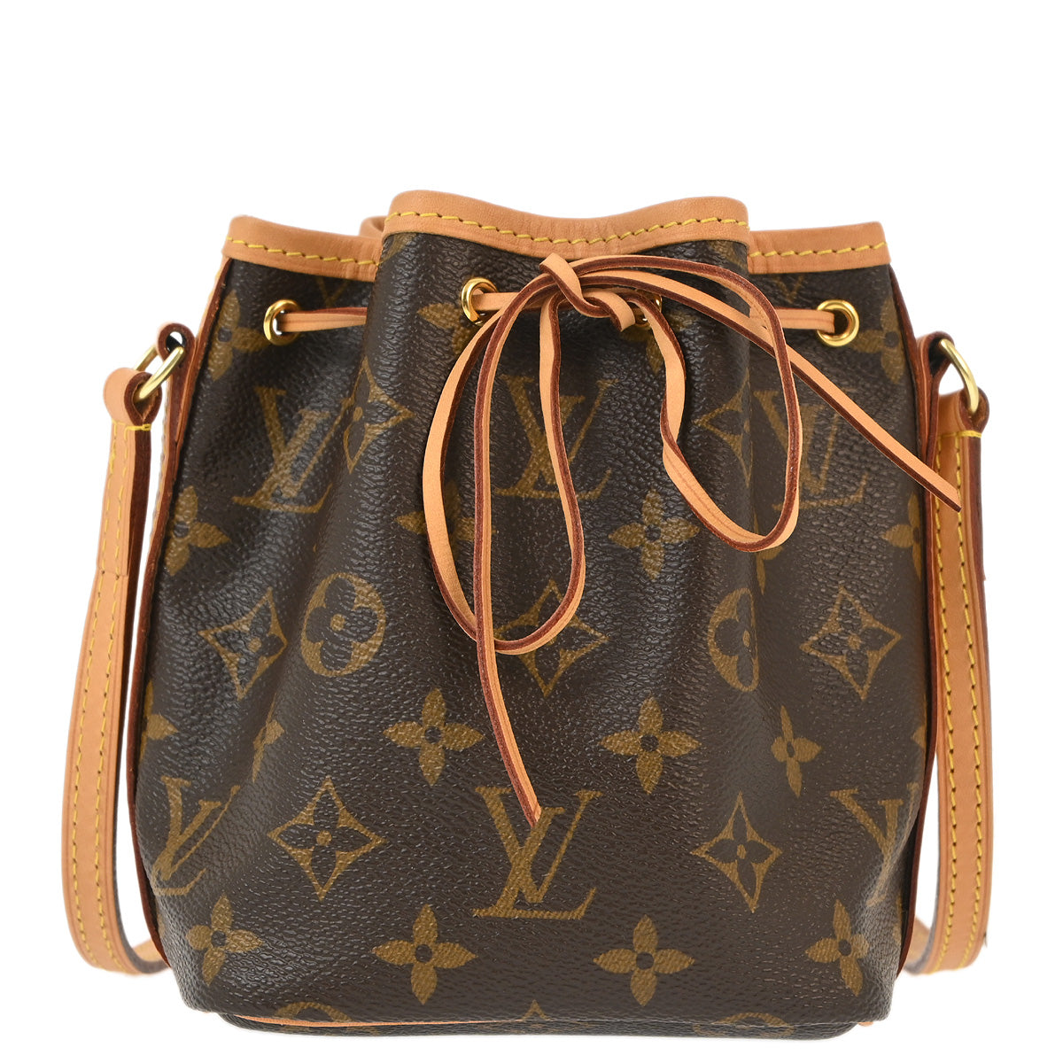 Louis Vuitton Monogram Nano Noe Shoulder Bag M41346