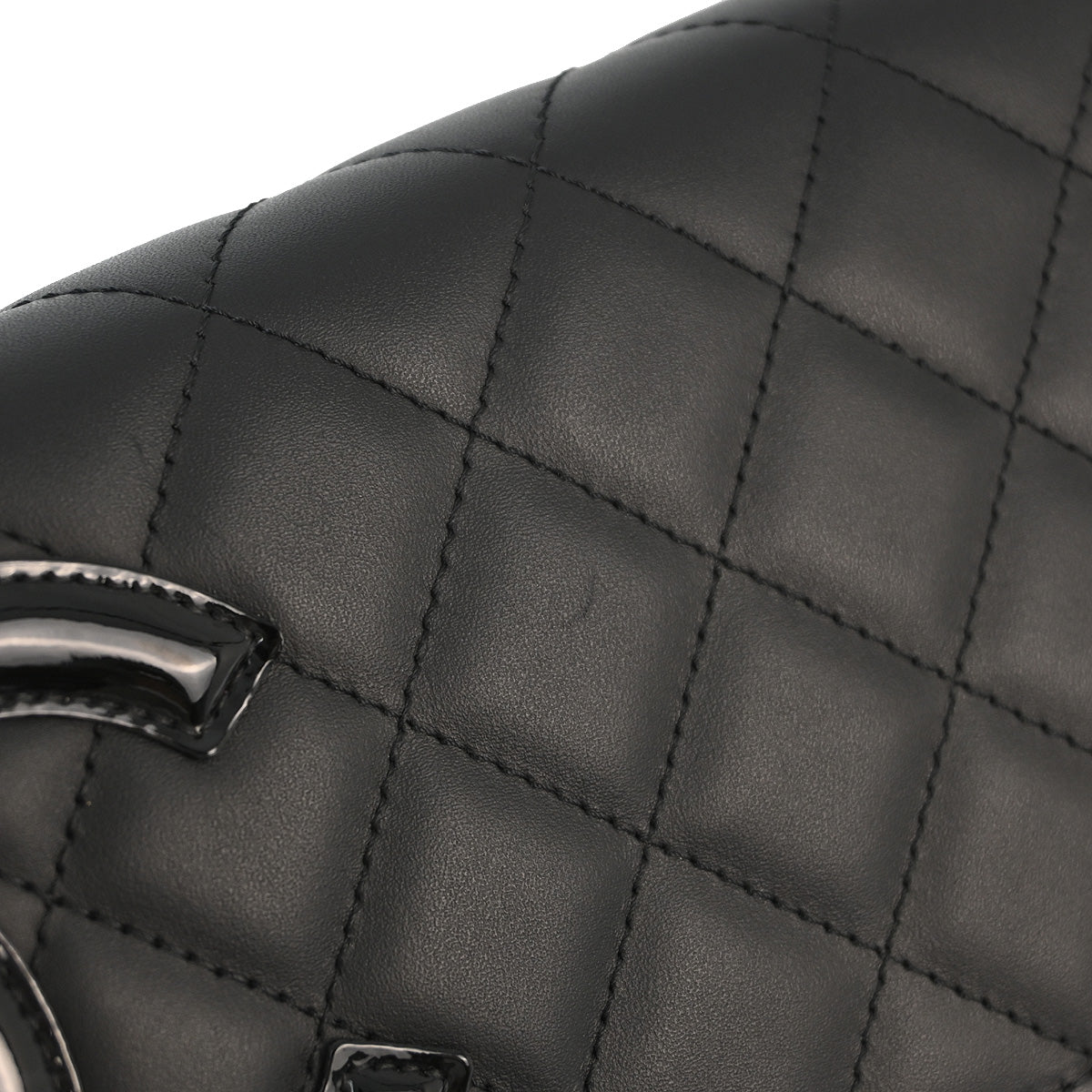 Chanel 2015-2016 Black Calfskin Cambon Ligne WOC