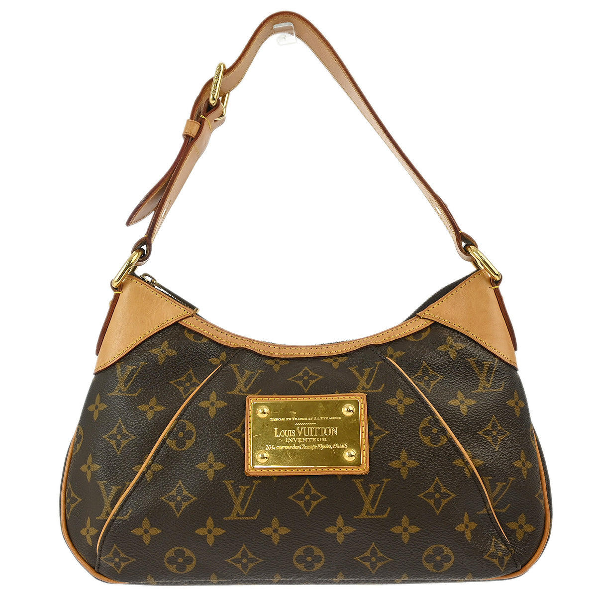 Louis Vuitton 2012 Monogram Thames PM Hobo Handbag M56384