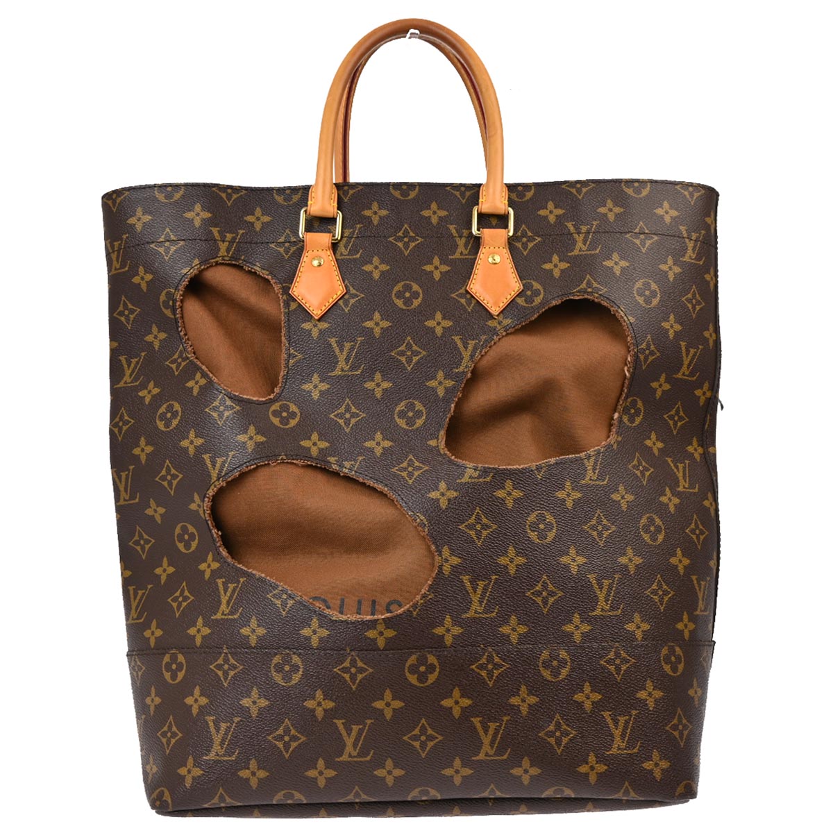 Louis Vuitton x Comme des Garcons 2014 Bag With Holes Tote Bag M40279