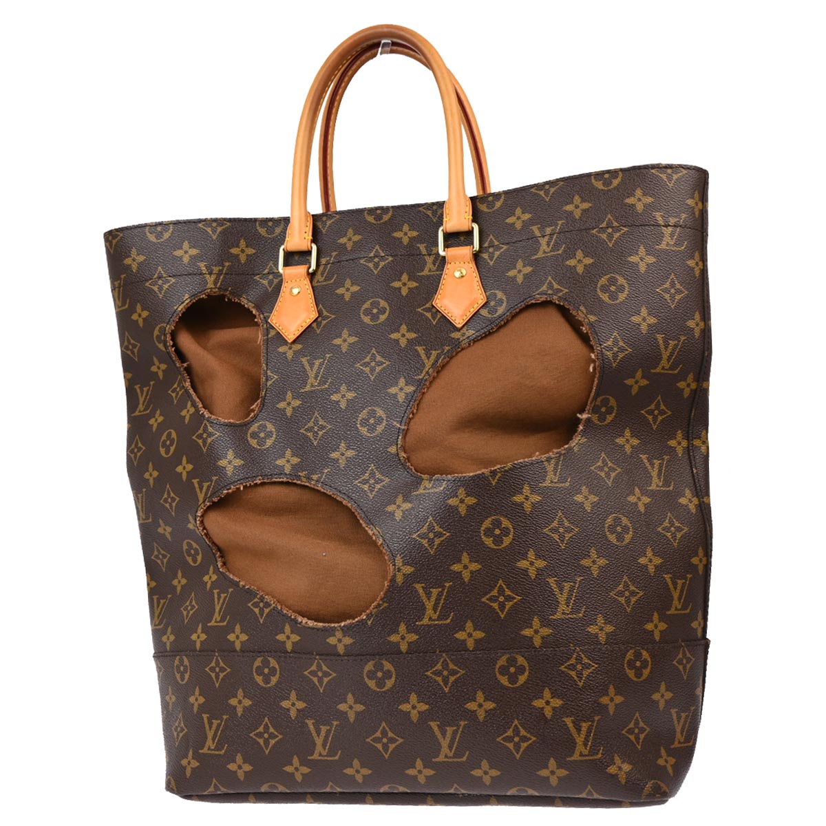 Louis Vuitton x Comme des Garcons 2014 Bag With Holes Tote Bag M40279