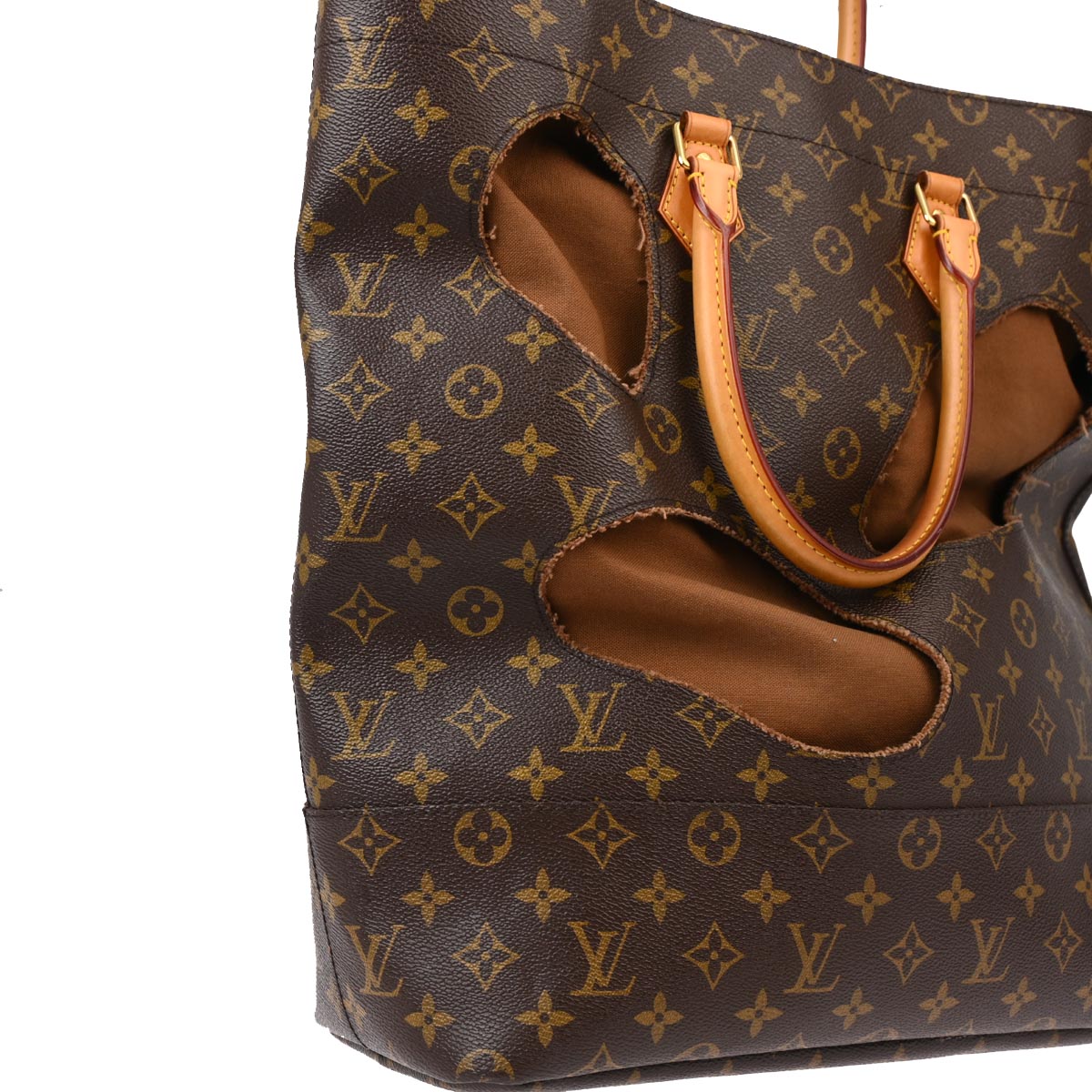 Louis Vuitton x Comme des Garcons 2014 Bag With Holes Tote Bag M40279